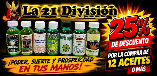 Oferta de Aceites Espirituales