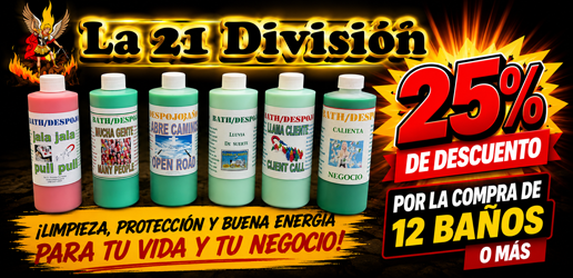 Oferta de Banos Espirituales