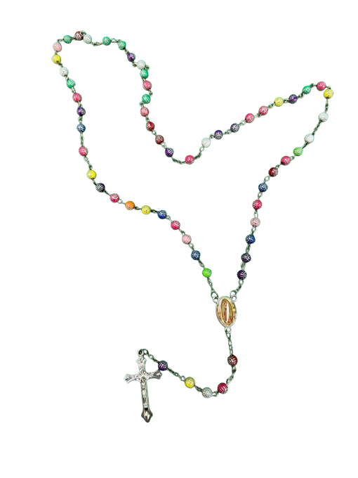 Rosario de la Virgen de Guadalupe Multicolores
