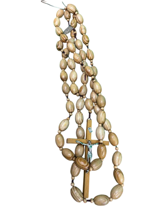 Rosario de madera