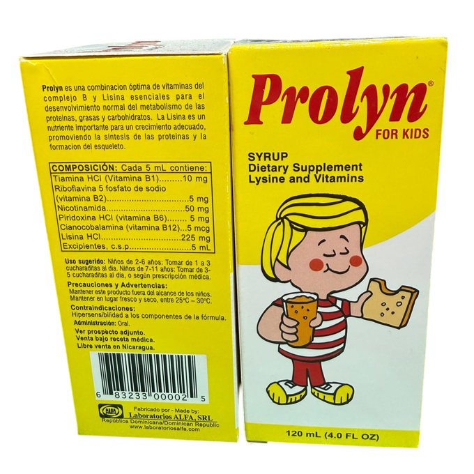 Prolyn para Ninos 4 oz en 15