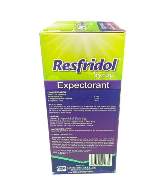 Resfridol Expectorante